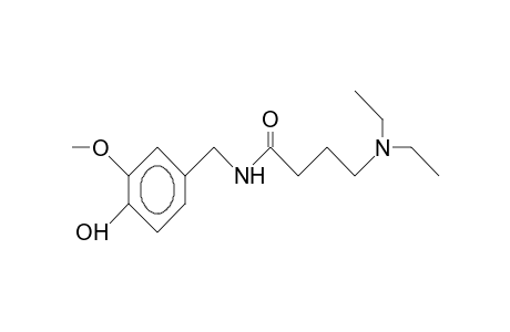 4-Diethylamino-N-(4-hydroxy-3-methoxy-benzyl)-butyramide