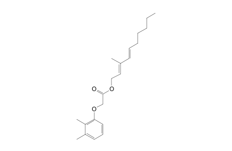 3-METHYL-2-XI,4E-DECADIENYL-(2,3-DIMETHYLPHENOXY)-ACETATE