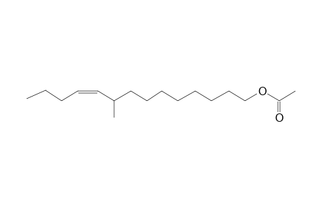 9-Methyl-Z-10-tetradecen-1-ol acetate