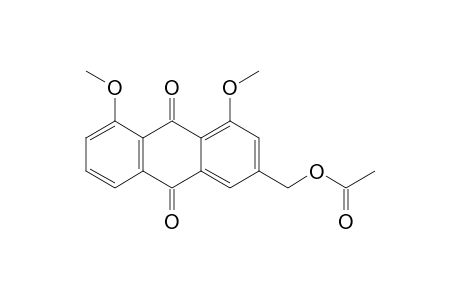 9,10-Anthracenedione, 3-[(acetyloxy)methyl]-1,8-dimethoxy-