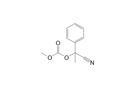 2-(Methoxycarbonyloxy)-2-phenylpropanenitrile
