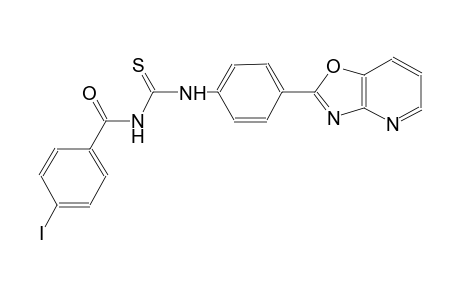 thiourea, N-(4-iodobenzoyl)-N'-(4-oxazolo[4,5-b]pyridin-2-ylphenyl)-