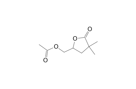 2(3H)-Furanone, 5-[(acetyloxy)methyl]dihydro-3,3-dimethyl-