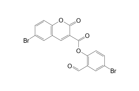 4-Bromo-2-formylphenyl 6-bromo-2-oxo-2H-chromene-3-carboxylate