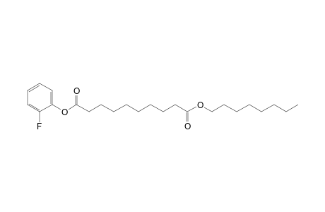 Sebacic acid, 2-fluorophenyl octyl ester