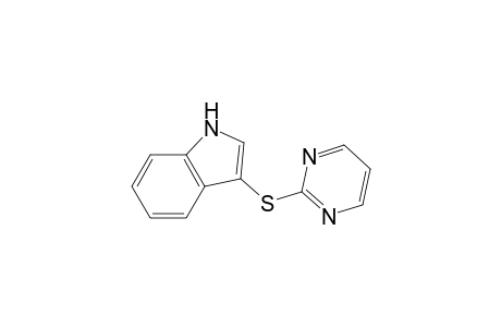 3-(Pyrimidin-2-ylsulfanyl)-1H-indole