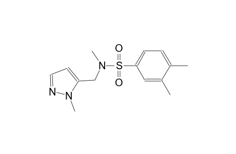 benzenesulfonamide, N,3,4-trimethyl-N-[(1-methyl-1H-pyrazol-5-yl)methyl]-