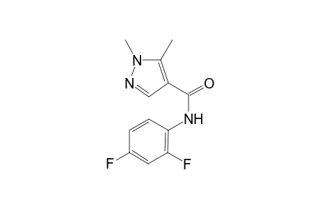 1H-Pyrazole-4-carboxamide, N-(2,4-difluorophenyl)-1,5-dimethyl-