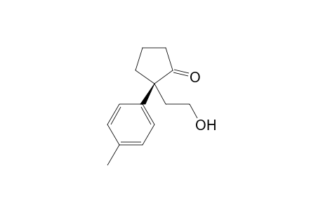 (2S)-2-(2-hydroxyethyl)-2-(p-tolyl)cyclopentanone