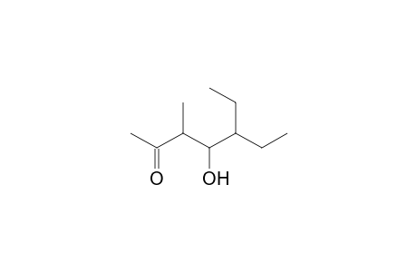 2-Heptanone, 5-ethyl-4-hydroxy-3-methyl-, [R-(R*,S*)]-
