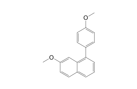 7-methoxy-1-(4-methoxyphenyl)naphthalene