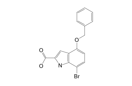 4-(benzyloxy)-7-bromo-1H-indole-2-carboxylic acid
