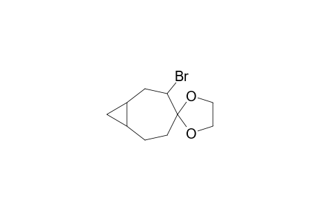 Spiro[bicyclo[5.1.0]octane-4,2'-[1,3]dioxolane], 3-bromo-, (1.alpha.,3.beta.,7.alpha.)-