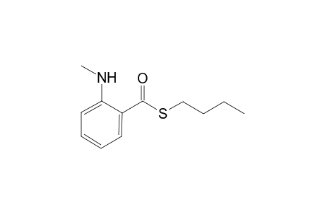 S-Butyl 2-(methylamino)benzenecarbothioate