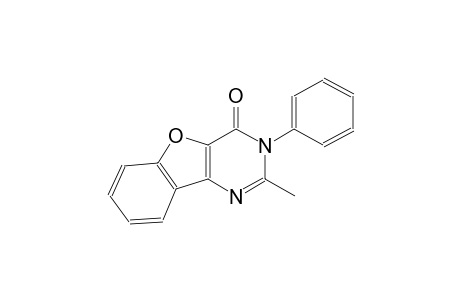 benzofuro[3,2-d]pyrimidin-4(3H)-one, 2-methyl-3-phenyl-