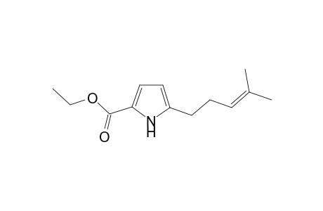 Ethyl 5-(4-methylpent-3-enyl)-1H-pyrrole-2-carboxylate