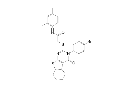 2-{[3-(4-bromophenyl)-4-oxo-3,4,5,6,7,8-hexahydro[1]benzothieno[2,3-d]pyrimidin-2-yl]sulfanyl}-N-(2,4-dimethylphenyl)acetamide