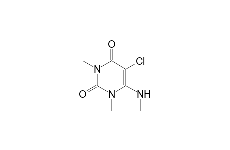 6-(Methylamino)-1,2,3,4-tetrahydro-2-chloro-1,3-dimethyl-(1,3)-pyrimidine-2,4-dione