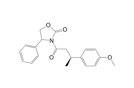 (3(3S),4S)-4-Phenyl-3-[3-(4'-methoxyphenyl)butanoyl]-2-oxazolidinone