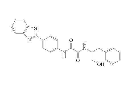 ethanediamide, N~1~-[4-(2-benzothiazolyl)phenyl]-N~2~-[(1S)-2-hydroxy-1-(phenylmethyl)ethyl]-
