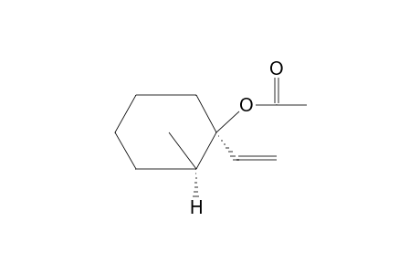 cis-2-METHYL-1-VINYLCYCLOHEXANOL, ACETATE