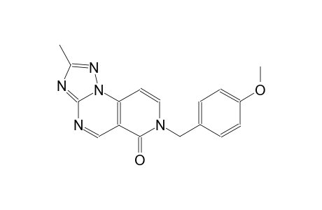 pyrido[3,4-e][1,2,4]triazolo[1,5-a]pyrimidin-6(7H)-one, 7-[(4-methoxyphenyl)methyl]-2-methyl-