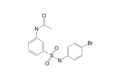 N-[3-(4-Bromo-phenylsulfamoyl)-phenyl]-acetamide