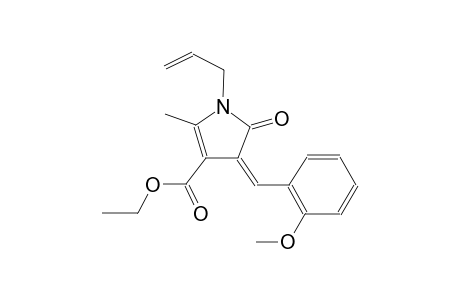 1H-pyrrole-3-carboxylic acid, 4,5-dihydro-4-[(2-methoxyphenyl)methylene]-2-methyl-5-oxo-1-(2-propenyl)-, ethyl ester, (4Z)-