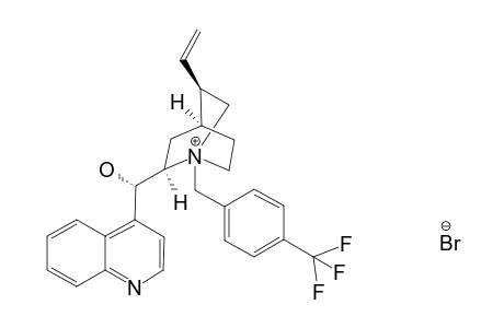 N-[4-(Trifluoromethyl)benzyl]cinchoninium bromide