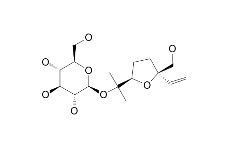 10-HYDROXY-TRANS-LINALYL-OXIDE-7-O-BETA-D-GLUCOPYRANOSIDE