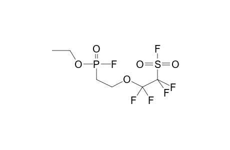 2-(2-ETHOXYFLUOROPHOSPHORYLETHYLOXY)-1,1,2,2-TETRAFLUOROETHYLSULPHONYLFLUORIDE