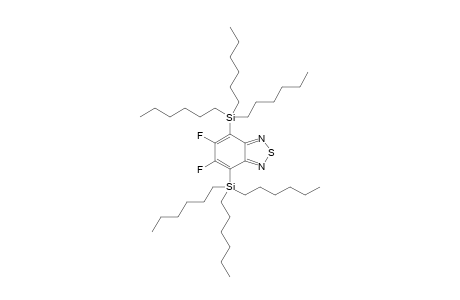 4,7-Bis(trihexylsilyl)-5,6-difluoro-2,1,3-benzothiadiazole