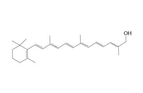 (2E,4E,6E,8E,10E,12E)-2,7,11-trimethyl-13-(2,6,6-trimethyl-1-cyclohexenyl)-1-trideca-2,4,6,8,10,12-hexaenol