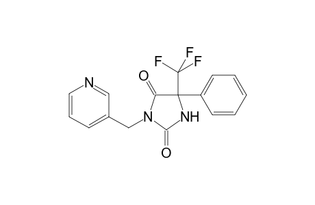 5-Phenyl-3-(3-pyridinylmethyl)-5-(trifluoromethyl)-2,4-imidazolidinedione