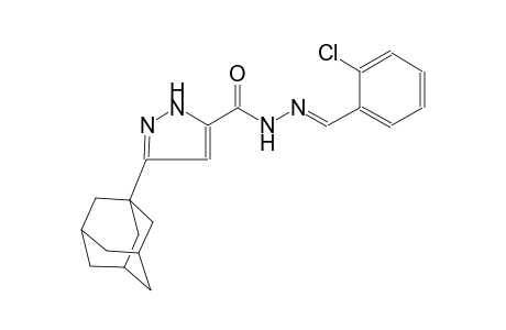 1H-pyrazole-5-carboxylic acid, 3-tricyclo[3.3.1.1~3,7~]dec-1-yl-, 2-[(E)-(2-chlorophenyl)methylidene]hydrazide