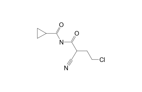 4-CHLORO-2-CYANO-N-CYCLOPROPANECARBONYL-BUTANAMIDE