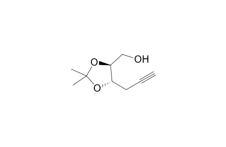 (2S,3S)-2,3-(Isopropylidenedioxy)hex-5-yn-1-ol
