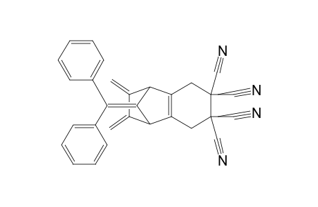 1,4-Methanonaphthalene-6,6,7,7-tetracarbonitrile, 9-(diphenylmethylene)-1,2,3,4,5,8-hexahydro-2,3-bis(methylene)-