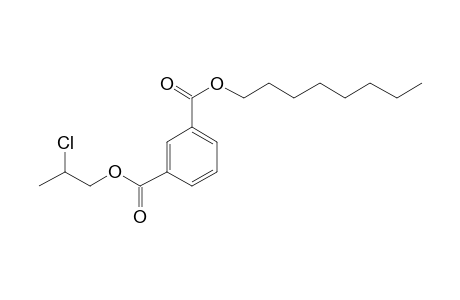 Isophthalic acid, 2-chloropropyl octyl ester