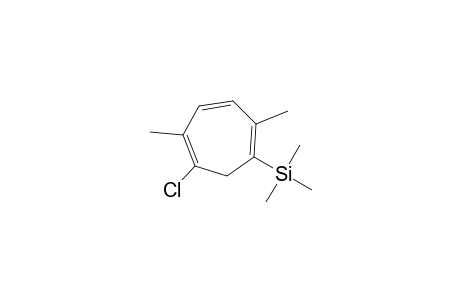 1-Chloro-2,5-dimethyl-6-(trimethylsilyl)cyclohepta-1,3,5-triene