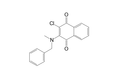 1,4-Naphthalenedione, 2-chloro-3-[methyl(phenylmethyl)amino]-