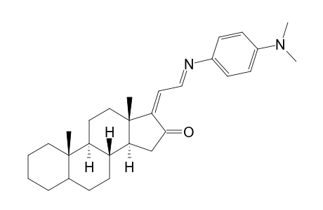 (Z)-21-(N-(4'-Dimethylamino)phenyl)iminopregn-17(20)-en-16-one