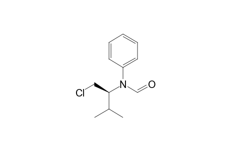 (S)-N-Formyl-N-phenyl-2-amino-3-methyl-1-chlorobutane