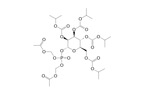 BIS-ACETOXYMETHYL-(2,3,4,6-TETRA-O-ISO-PROPYLCARBONATE-ALPHA-D-MANNOPYRANOSYL)-PHOSPHATE