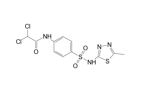 2,2-dichloro-4'-[(5-methyl-1,3,4-thiadiazol-2-yl)sulfamoyl]acetanilide