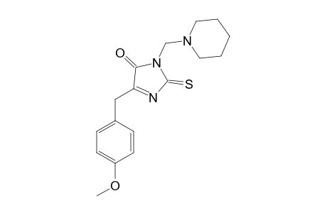 5-(4-Methoxybenzylidene)-3-(piperidinomethyl)-2-thiohydantoine