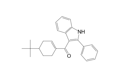 2-Phenyl-3-(4-tert-butylcyclohex-1-enecarbonyl)indole