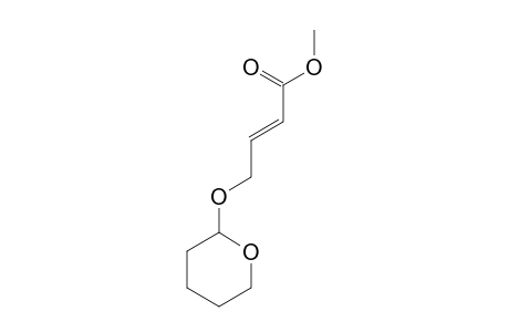 2-Butenoic acid, 4-(tetrahydro-2H-pyran-2-yloxy)-, methyl ester