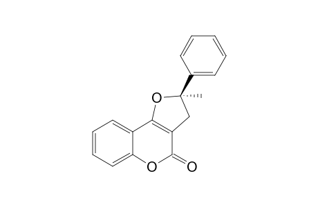 (R)-2-Methyl-2-phenyl-2,3-dihydro-furo[3,2-c]chromen-4-one