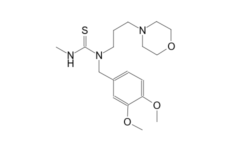thiourea, N-[(3,4-dimethoxyphenyl)methyl]-N'-methyl-N-[3-(4-morpholinyl)propyl]-